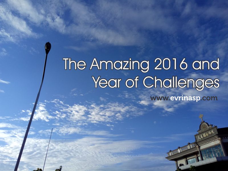 The Amazing 2016 and Year of Challenges