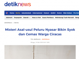 peluru nyasar